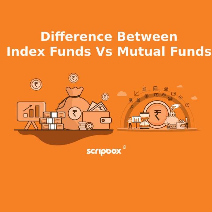 Vs index funds mutual etfs